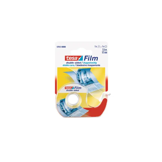 Fita Adesiva Dupla Face TESA 12mm x 7,5m | Fixação forte e invisível na bluepixel.pt