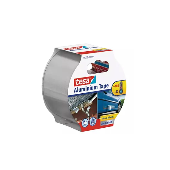 Fita Adesiva de Alumínio Tesa 50mm x 10m - Alta resistência e durabilidade | bluepixel.pt