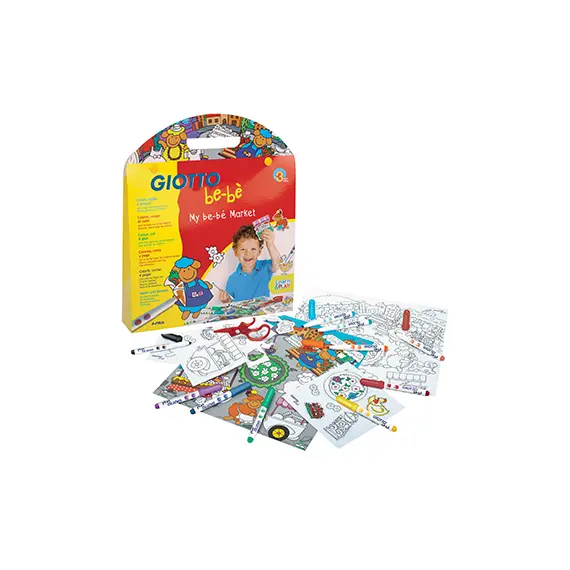Conjunto Giotto Be-Be Set My Be-Be Market | Brinquedos Criativos para Crianças na bluepixel.pt