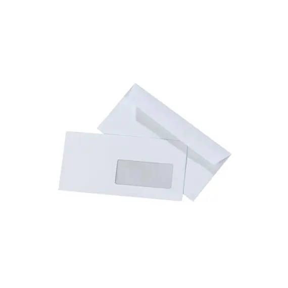 Envelopes DL com Janela Branca 110x220mm 090g Laser - Pack 500 | Outras