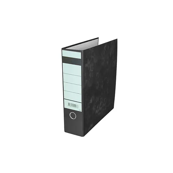 Pasta Arquivo L80 310x290mm Marmoreado Preto NEUTRAL | Organização de Documentos