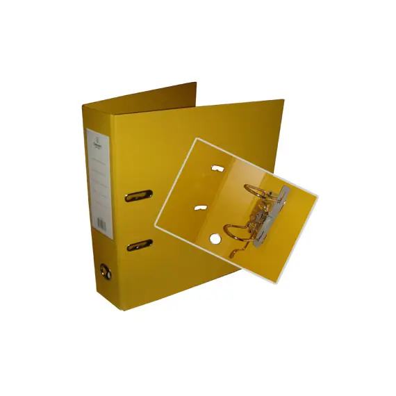 Pasta Arquivo Polipropileno Amarelo 310x285mm com Rado SMARTD - Organização de Documentos