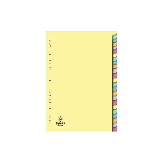 Separadores A4 Cartolina SMARTD 24un - Organização de Documentos | bluepixel.pt