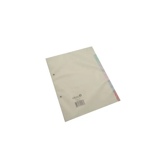 Separadores A5 Cartolina NEUTRAL 6un - Organização de Documentos | bluepixel.pt