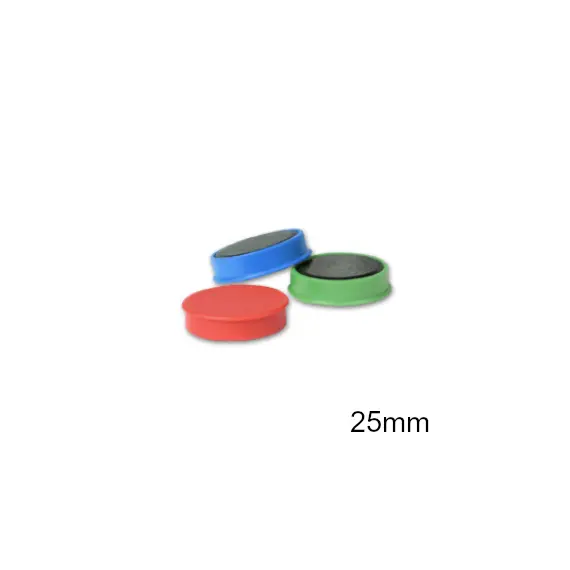 Magnetos 25mm Cores Sortidas - Pack de 10un | CONNECT | Loja online bluepixel.pt