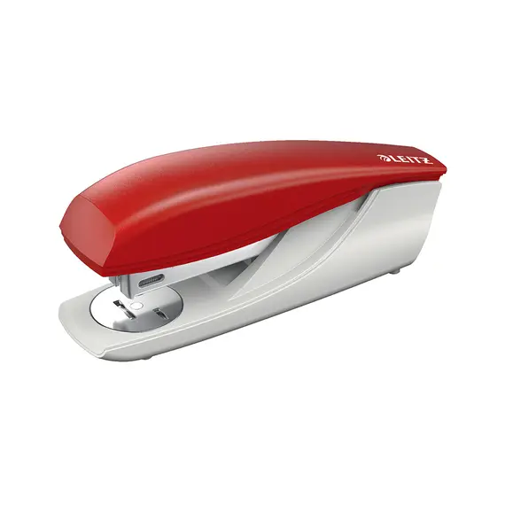 Agrafador Leitz 24/6 30 Folhas Vermelho - Ferramenta de Escritório de Alta Qualidade