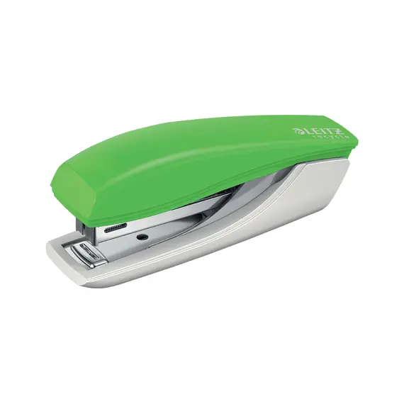 Agrafador Leitz Nº10 Recycle Verde - Prende até 10 folhas, ecológico e resistente | bluepixel.pt