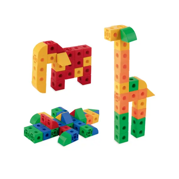 Jogo Educativo Apli Cubos de Conexão 100 Peças | Brinquedos Educativos Apli na bluepixel.pt