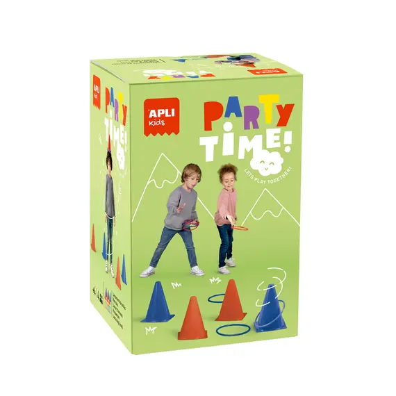 Jogo de Argolas Party Time APLI - Diversão educativa para crianças | bluepixel.pt