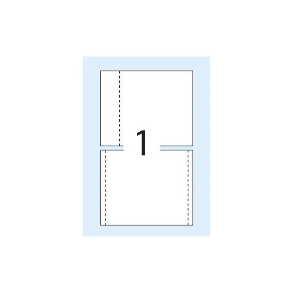 Rótulos para Caixas de CDs Frente e Verso - 50 Folhas A4 | ARKWRIGHT