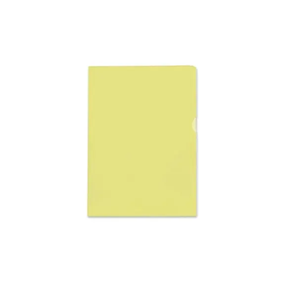 Bolsa Plástica em L A4 90mic Amarelo - Proteção de Documentos | SMARTD