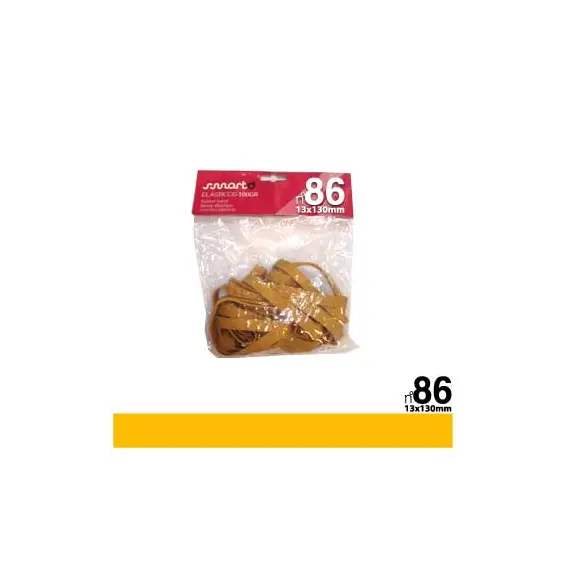 Elásticos 13x130mm Banda Nº86 100g SMARTD | Fixação e Embalagem Portugal