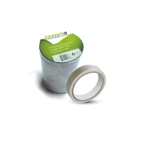 Fita Adesiva Dupla Face 12mmx10m Transparente SMARTD | Loja online bluepixel.pt