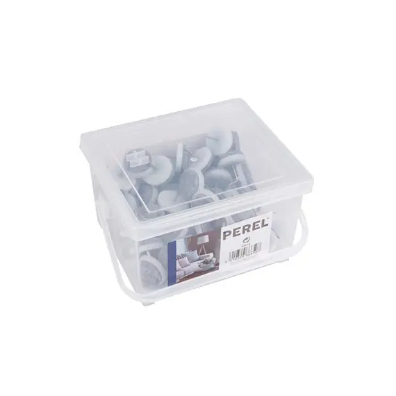 Feltros Anti-Riscos Redondos 24mm - Pack de 80 unidades | PEREL | Loja BluePixel