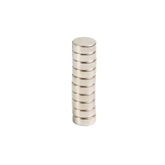 Ímans Magnéticos Neodímio 8x3mm - Pack de 10 unidades | VELLEMAN na bluepixel.pt