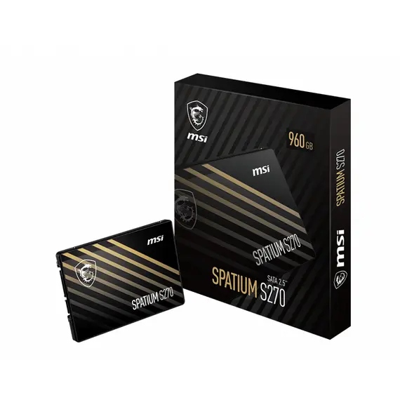 MSI SSD 2.5 SPATIUM S270 240GB SATA3 - Alta Performance e Fiabilidade | bluepixel.pt