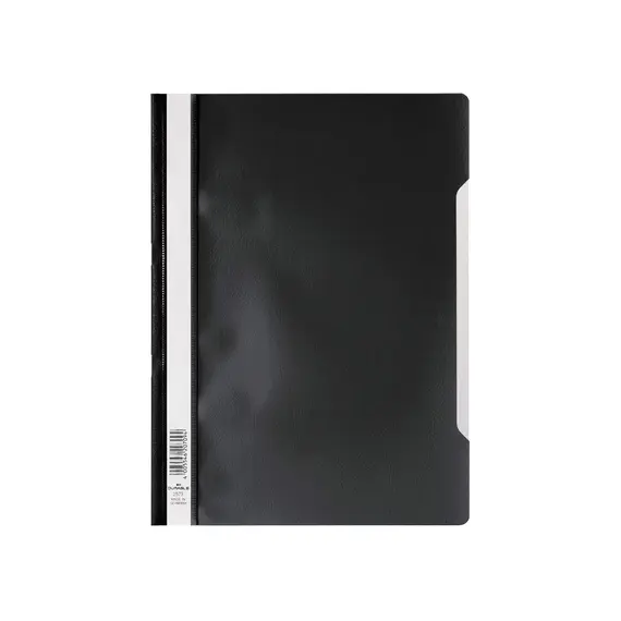 Classificador Durable com Capa Transparente Preta - Modelo 257301 | Loja BluePixel