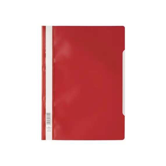 Classificador com Capa Transparente Vermelha DURABLE 257303 | Organização de Documentos