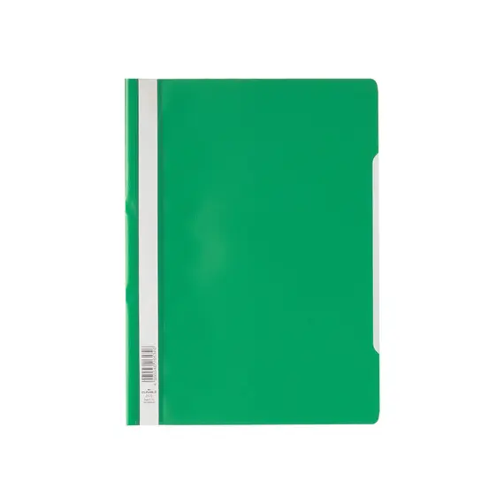 Classificador Capa Transparente Verde Durable 257305 - Organização de Documentos