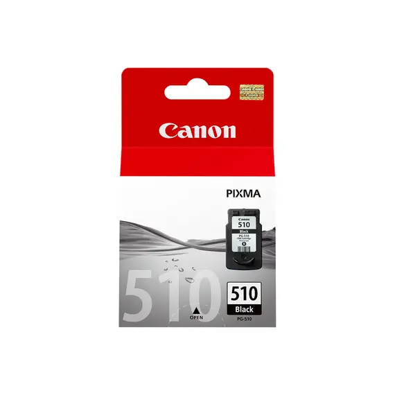 Cartucho de Tinta Preto Canon PG-510 - Capacidade Padrão 9ml para Impressoras Canon | BluePixel.pt