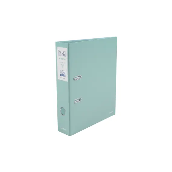 Pasta Arquivo Ambar Classroom Mates com Rado Pastel Menta - Organização e Durabilidade