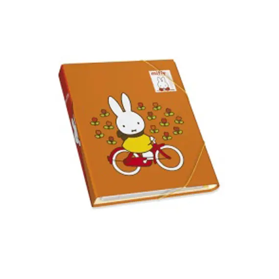 Capa A4 4 Argolas AMBAR C/Rec+Ind Miffy - Organização e Proteção de Documentos
