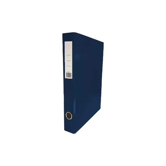Pasta Arquivo AMBAR 2 Argolas 320x290x40mm Azulem | Organização de Documentos
