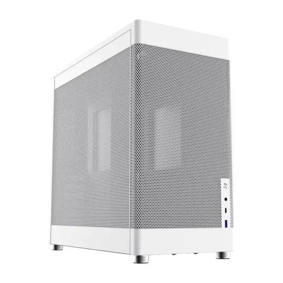 Caixa PC COOLBOX ATX MP1 WHITE FULL MESH - Sem Fonte | Loja BluePixel