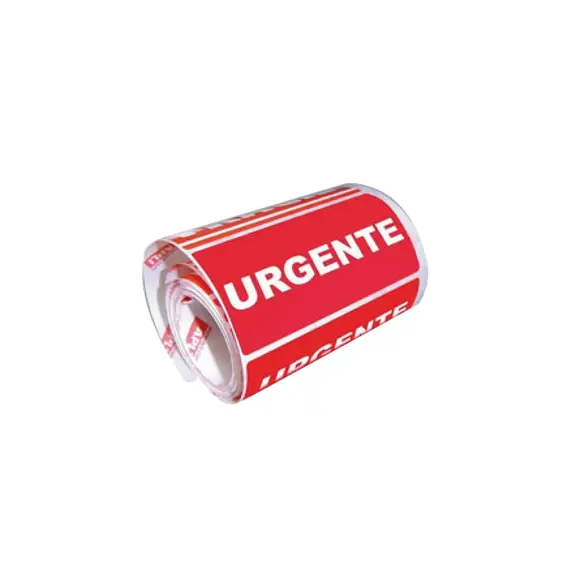 Etiquetas URGENTE 100x50mm Apli Rolo 200un - Etiquetas de alta qualidade para organização rápida