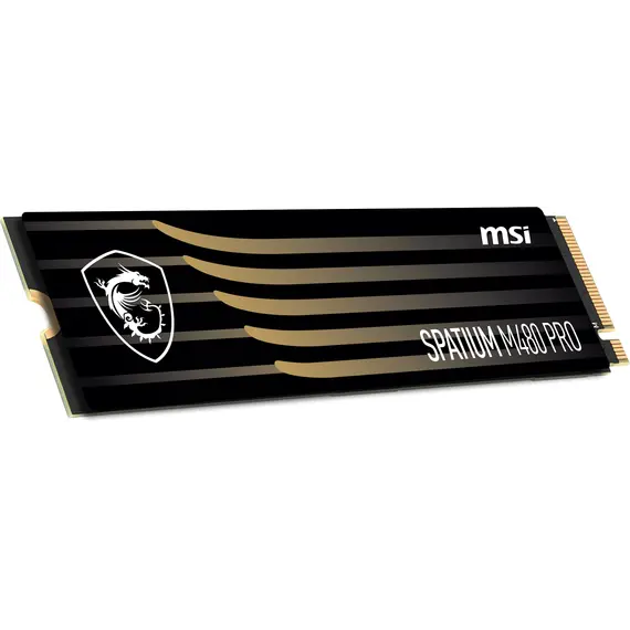 MSI SPATIUM M480 Pro SSD NVMe PCIe 4.0 1TB - Alta Performance para Gaming e Profissionais