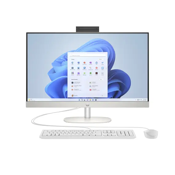 HP All-in-One 27-CR0017NP com AMD R5, 16GB RAM, 512GB SSD, Tela FHD 27'' | Loja BluePixel.pt