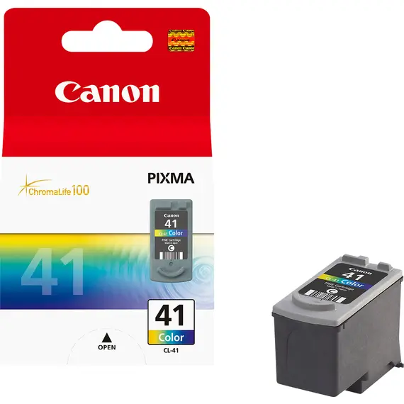 Cartucho de Tinta CANON CL-41 Tri-cor 12ml para Impressoras - Alta Qualidade e Capacidade de 265 páginas