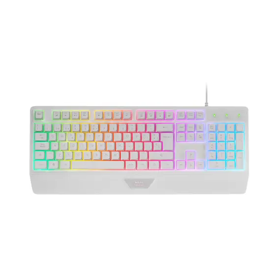 Teclado Mecânico MARS GAMING MK124 H-MECH ERGONOMIC com Iluminação RGB Rainbow | Loja BluePixel