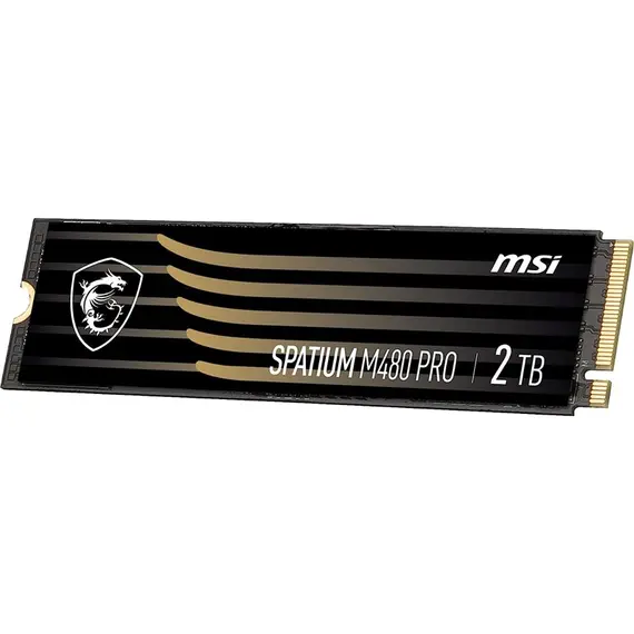 MSI SPATIUM M480 Pro SSD NVMe PCIe 4.0 M.2 2TB | Alta Performance para Gaming e Profissionais