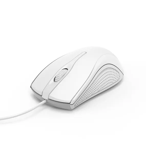 Mouse HAMA MC-200 Optical 3-Button USB Cabo Branco | Loja BluePixel