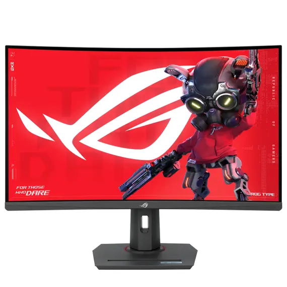 Monitor ASUS ROG Strix XG32WCMS 31,5'' Curvo WQHD 280Hz 1ms HDMI DP USB-C Preto