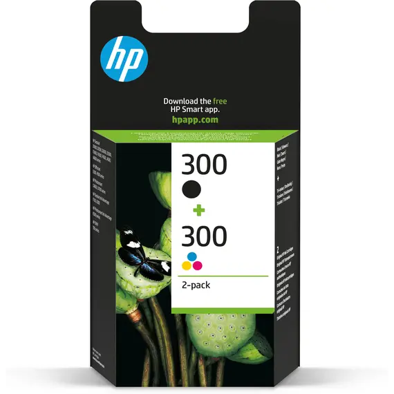 Cartucho HP 300 Original CN637EE Preto e Tri-color - Alta Capacidade | bluepixel.pt
