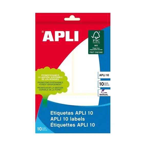 Etiquetas APLI 53x100mm - Pacote com 30 unidades | Loja BluePixel