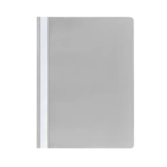 Classificador Capa Transparente Cinza SMARTD - Organização e Proteção de Documentos