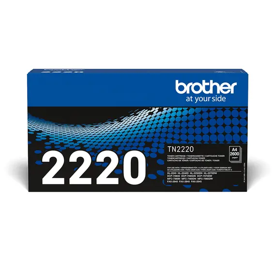 Toner Brother TN-2220 Preto de Alta Capacidade - 2.600 páginas | BluePixel.pt
