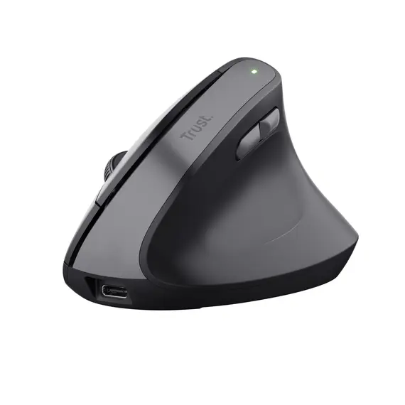 Trust Bayo II Mouse Sem Fios Ergonómico Preto | Conforto e Precisão na Loja BluePixel