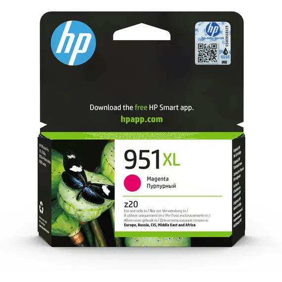 Cartucho HP 951XL Magenta Original CN074AE - Alta Capacidade para Impressoras Officejet | BluePixel.pt
