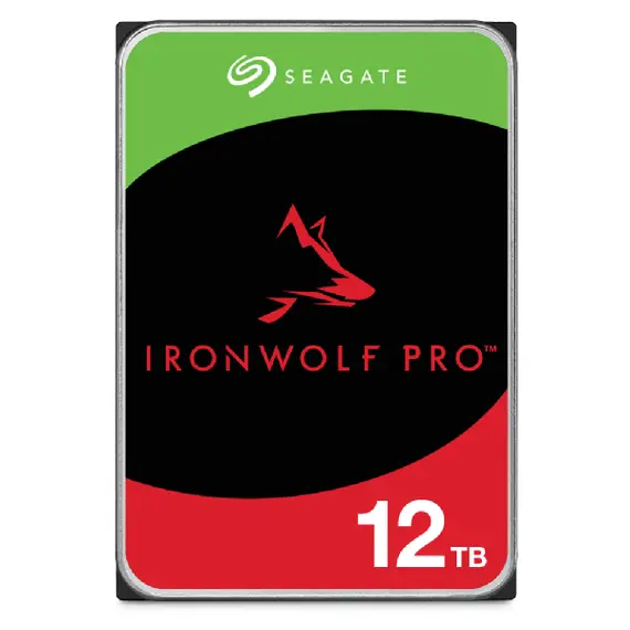 Disco Rígido Seagate IronWolf Pro 12TB para NAS e RAID - Alta Performance e Confiabilidade