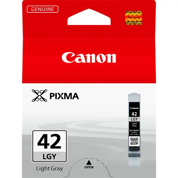 Cartucho de Tinta CANON CLI-42LGY Light Grey - Capacidade Padrão para Impressão de 835 Fotos | BluePixel.pt