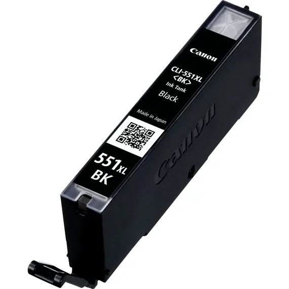 Cartucho de tinta CANON CLI-551XLBK preto alta capacidade 11ml para impressoras CANON - BluePixel.pt