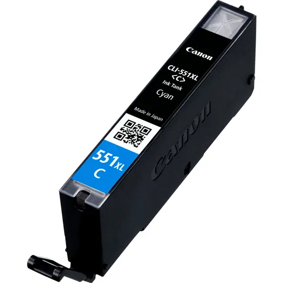 Cartucho CANON CLI-551XLC Cyan Alta Capacidade - Impressões de até 700 páginas | bluepixel.pt