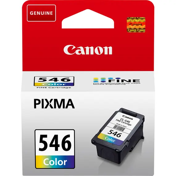 Cartucho de Tinta CANON CL-546 Cor Padrão 8ml - Impressões até 180 páginas | bluepixel.pt