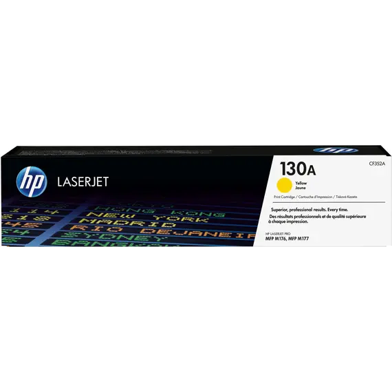 Cartucho de toner amarelo HP 130A CF352A original para impressoras HP | BluePixel.pt