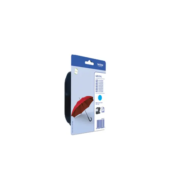 Tinteiro Brother LC225XLCBP Ciano para Impressoras DCP-J4120DW, MFC-J4420DW, MFC-J4620DW - Loja BluePixel