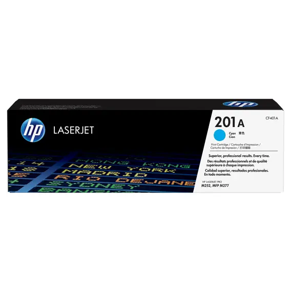 Toner HP 201A CF401A Cyan Original - Capacidade para 1.330 páginas | bluepixel.pt